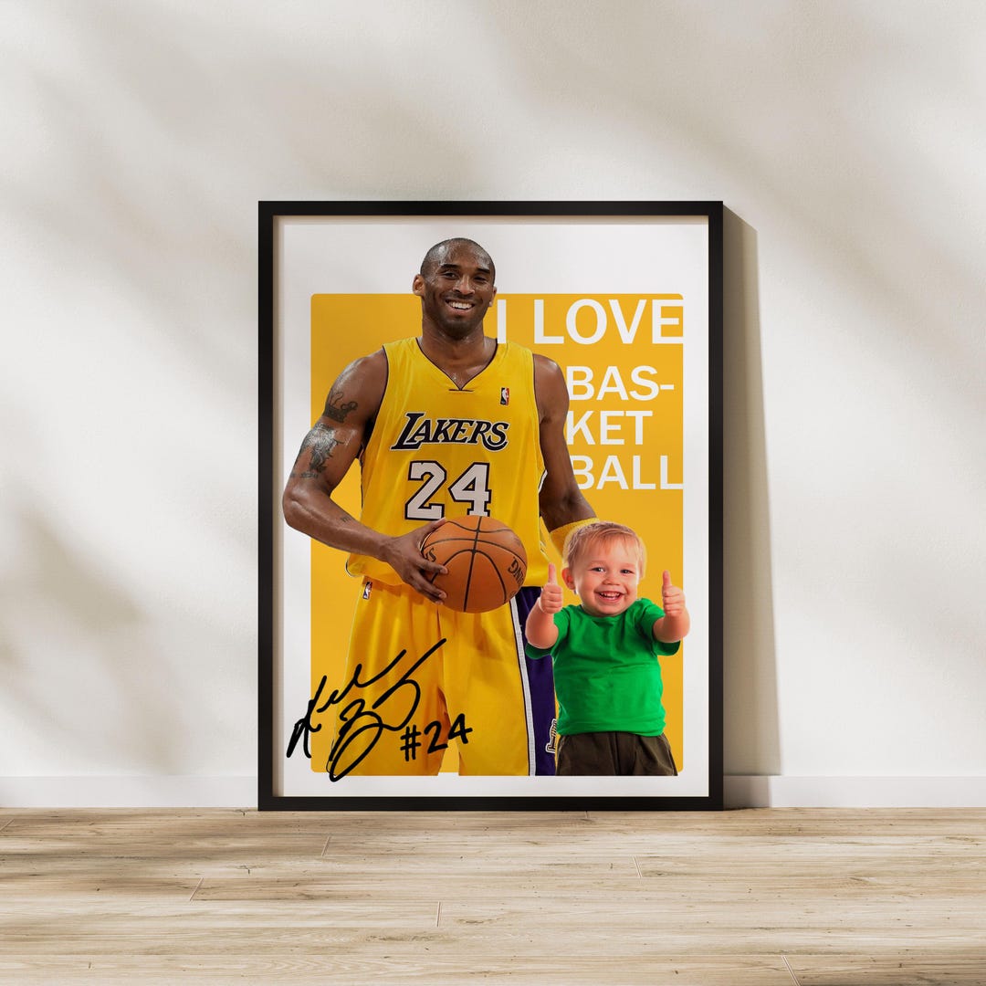 Custom Sports Poster Sports Gift Basketball Poster Soccer Poster Tennis ...
