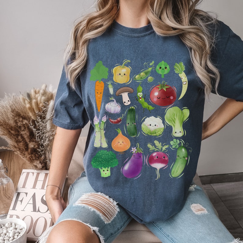 Funny Veggies Shirt Men Gardening Shirt Garden Shirt Trendy Summer
