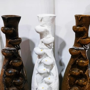 Cascading Waterfall Fountain Lamp: Home Decor (120x40x22 cm)