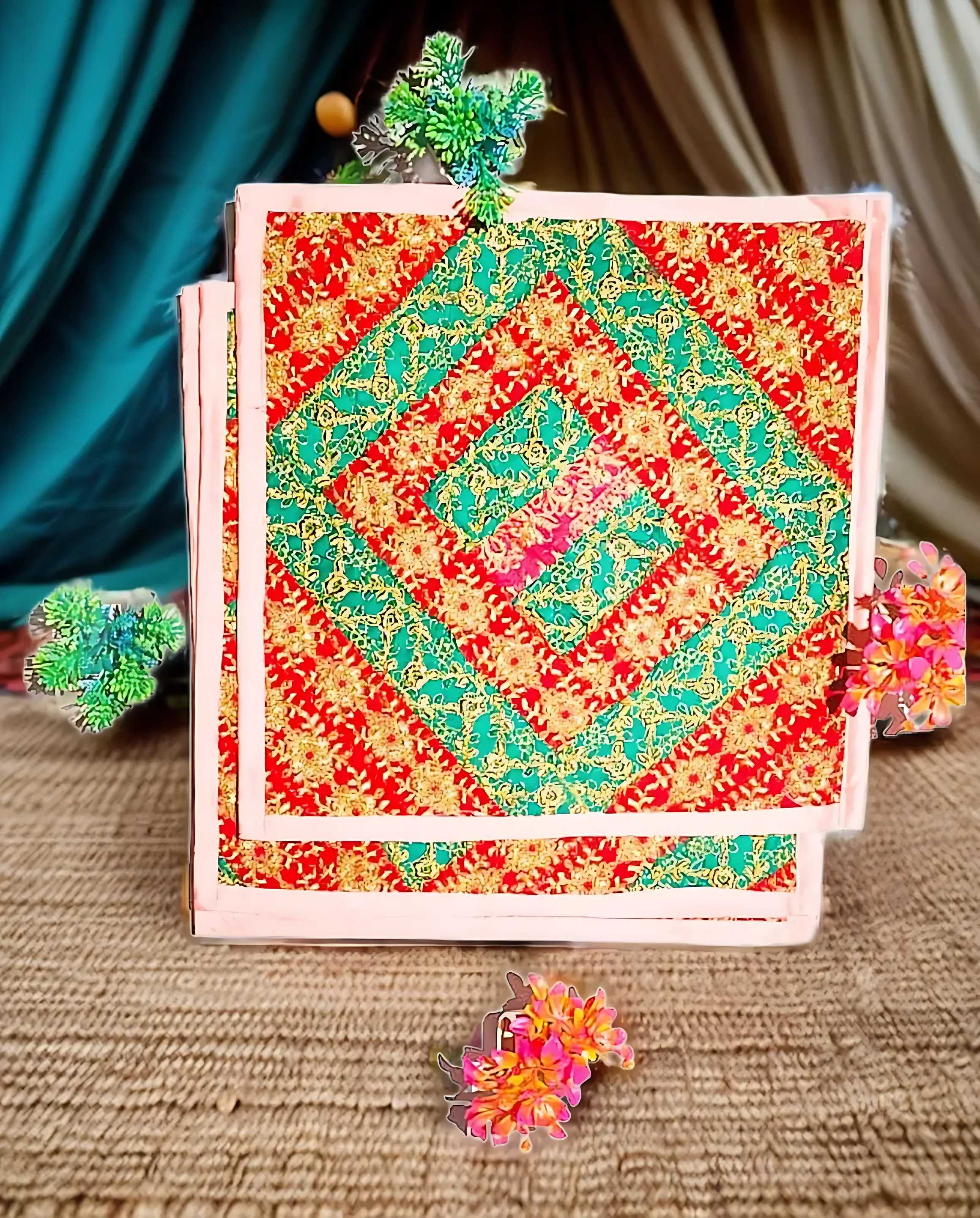 Gujarati hot sale cushion covers