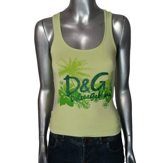 Dolce&Gabbana tank top y2k ヴィンテージ