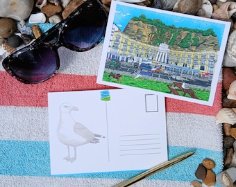 A6-kaart, Pelham Crescent, Hastings, Mini Art