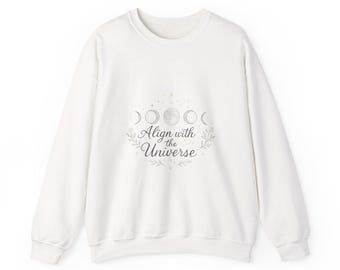 Unisex Heavy Blend Sweatshirt, Soft Cotton-Poly (Comfortable Crewneck)