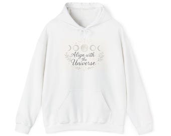 Unisex Baumwoll-Polyester-Hoodie, schwere Mischung, weich und warm (Alle Größen)