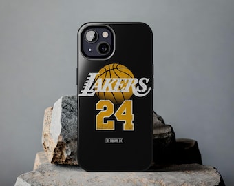 Coque de téléphone Lakers Basketball, protection résistante, pour les fans de NBA