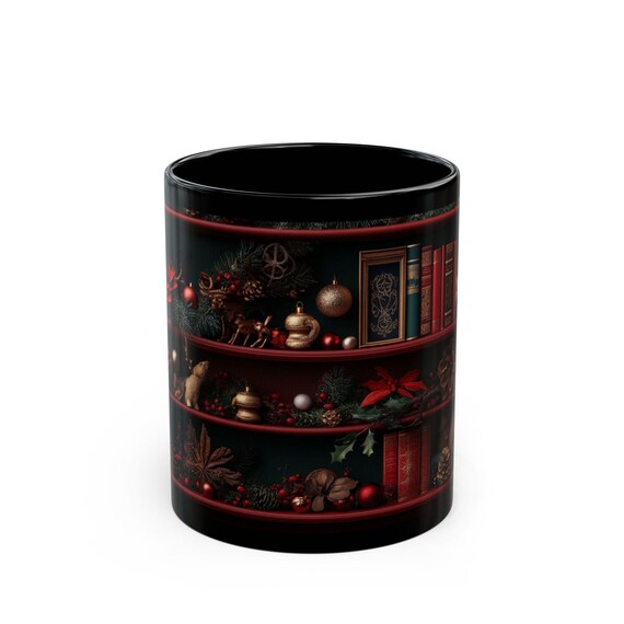 Book lover mug, gift for reader and for book club,  Kitchen Decor, 11oz 15oz Gift Idea, Festive Coffee Tea Drinkware gift for librarian