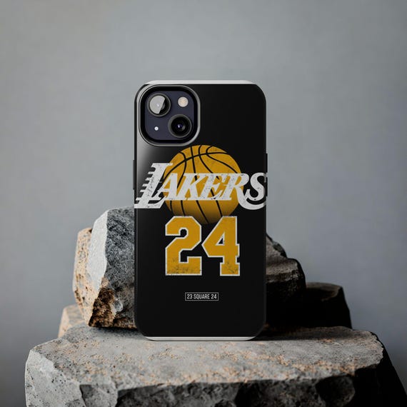 Lakers Basketball Phone Case, Tough Phone Cases, Sports Fan Gift, NBA Accessories, Basketball Lover's Merch, Team Spirit