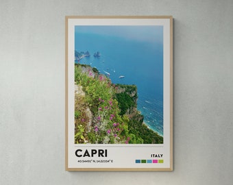 Capri Italy Print | Coastal Amalfi Photography (Digital Download)