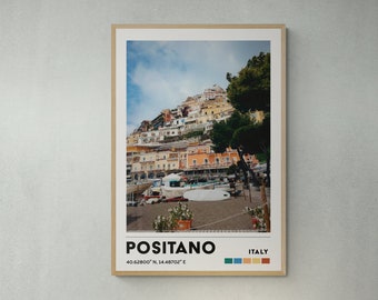 Positano Italy Photography Print | Amalfi Coast Wall Art (Digital Download)