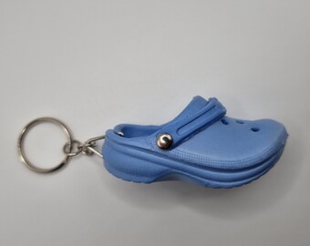 Blue Croc style keyring