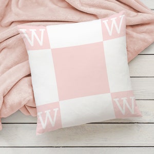 Letter Pillow, Initial Pillow, Personalized Baby Pillow, Custom Pillow, Personalized Baby Gift, Decorative Baby Pillow, Nursery Gift, Custom