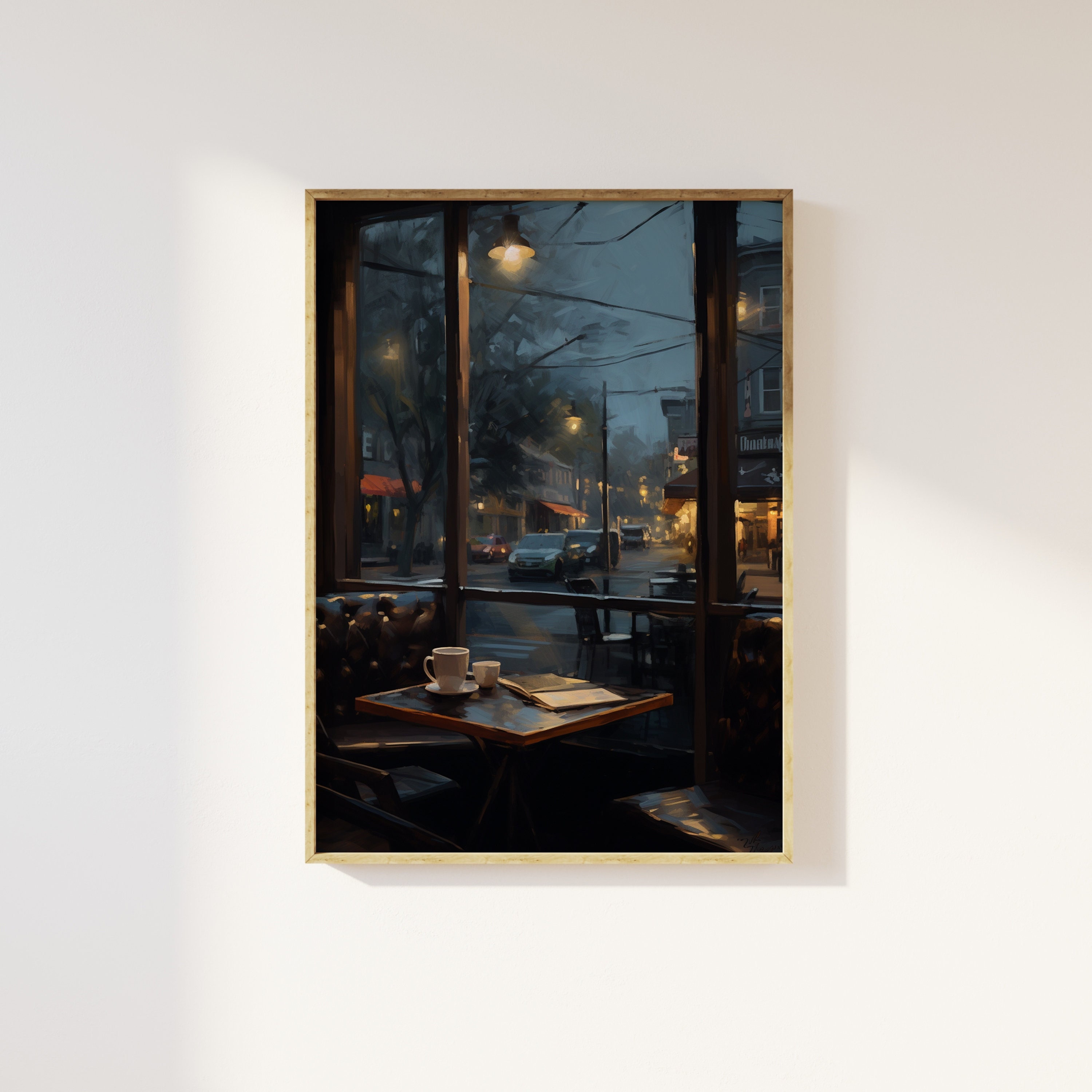 版画 Ly painter Coffee stand in the Painting LY | COFFEE STAND IN THE PAINTING 7 (2019) | MutualArt