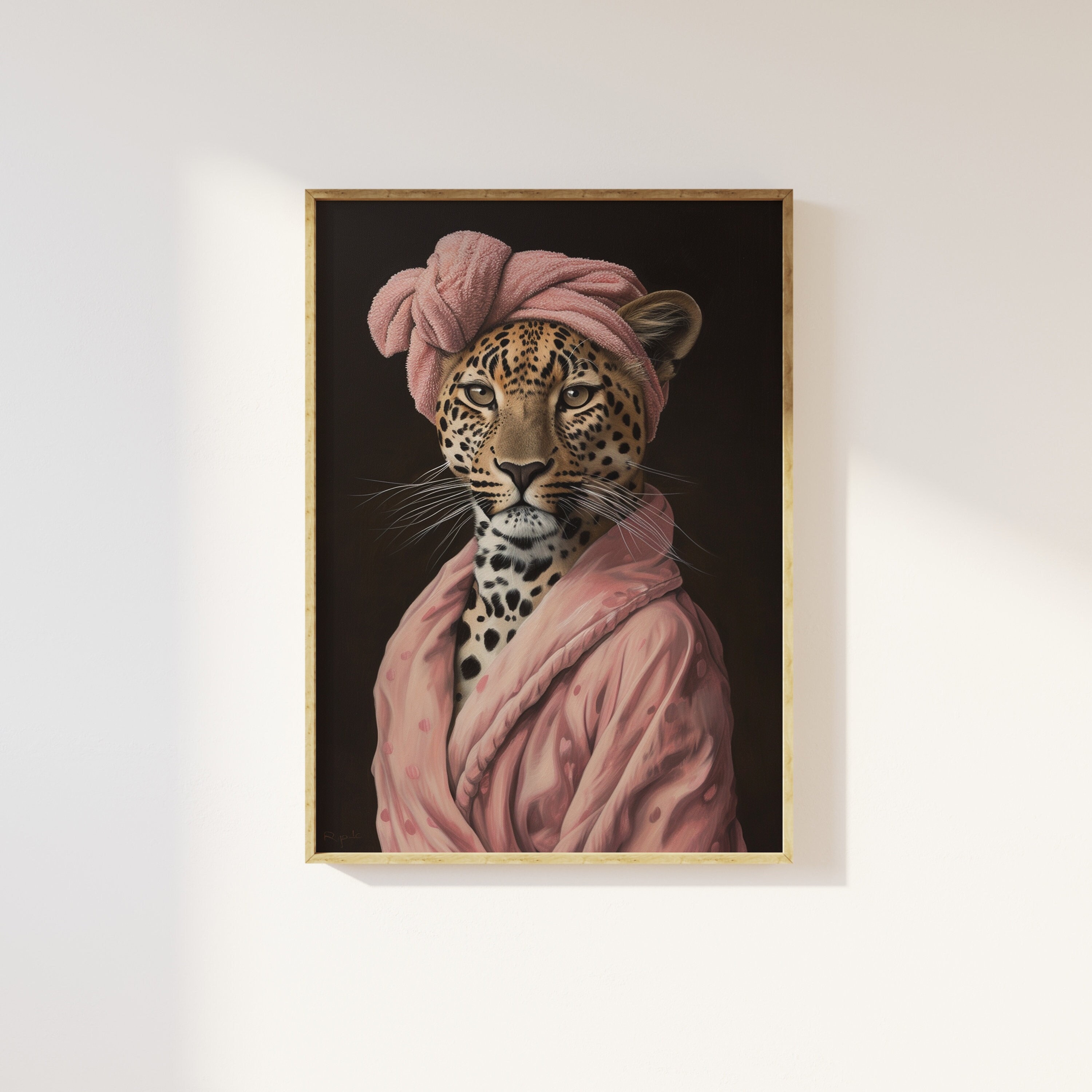 2 Stück Leoparden-Haarschleifen, Stylisches Accessoire Für Lässige Frisuren