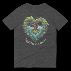 Nature Lover T-shirt | Unisex Short-Sleeve T-Shirt | Unisex Organic T-shirt | Summer Shirt | Shirts For Women and Women | Boho Tops Gift