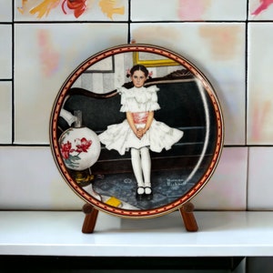 1986 Sitting Pretty Norman Rockwell Collector Plates
