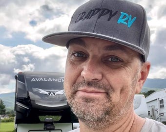 Embroidered Crappy RV Hat | Funny Camper Apparel, Camping Humor Snapback