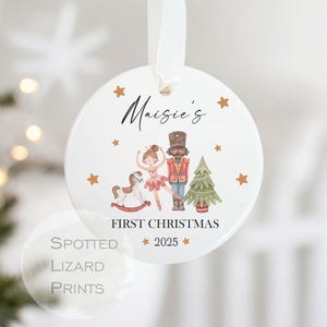 Personalized xmas Baubles - Personalised Christmas Baubles - Personalised Baubles - Personalised 1st Christmas Baubles - Bauble Gift