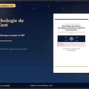 Kinderpsychologie PDF | Emotionele, cognitieve en psychomotorische ontwikkeling