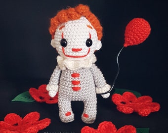 Patron crochet (français) Baby Pennywise par Loréalaines