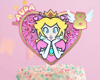 Cake topper Shaker svg, cake topper principessa digitale SVG e Studio. Download immediato