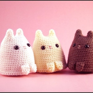 Dumpling Cat Kitty Amigurumi Crochet Pattern - Digital Crochet Pattern Amigurumi Step-by-Step Amigurumi Pattern with Photos  English PDF