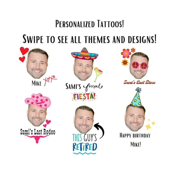 Personalized Temporary Tattoos For Party