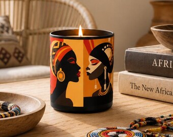 Candle Black Beauty, Gift for Her, Thoughtful Gifting, Birthday, Thinking of You, Anniversary, Home Decor, Christmas, 200g Black Candle