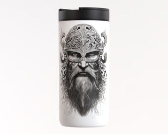 I'm A Crazy Viking - Small Thermos Flask - Volume: 400ml