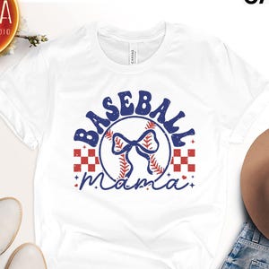 Baseball Mom Shirt – Cute Mother&#39;s Day Gift for Baseball Moms, Baseball Lover Tee, Game Day Shirt for Moms, Baseball Season Mom Shirt