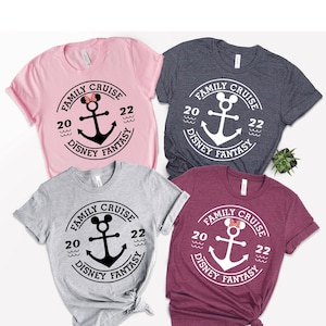 Family Cruise 2025 Disney Fantasy Shirt, Matching Disney Cruise Shirt, Disney Cruise Tees, Disney Cruise Vacation Shirt, Custom Disney Shirt