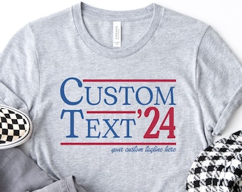 Custom Election Shirt, Personalized 2025 Shirt, 2025 Election T-shirt, School Election Custom Tee, Election Shirt, Political Fan T-shirt