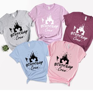 Disney Birthday Shirt, Birthday Girl Shirt, Disney Birthday Party, Disney Birthday Boy Shirt, Birthday Crew, Birthday Squad, Family Birthday