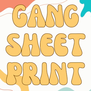DTF Gang Sheet, Custom DTF Transfers, Dtf Transfers Ready for Press, Wholesale Gang, DTF Prints, Personalized Heat Print, Direct To Film