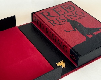 Red Rising Rebind Handmade Special Edition, Book with Conservation Box, Pierce Brown
