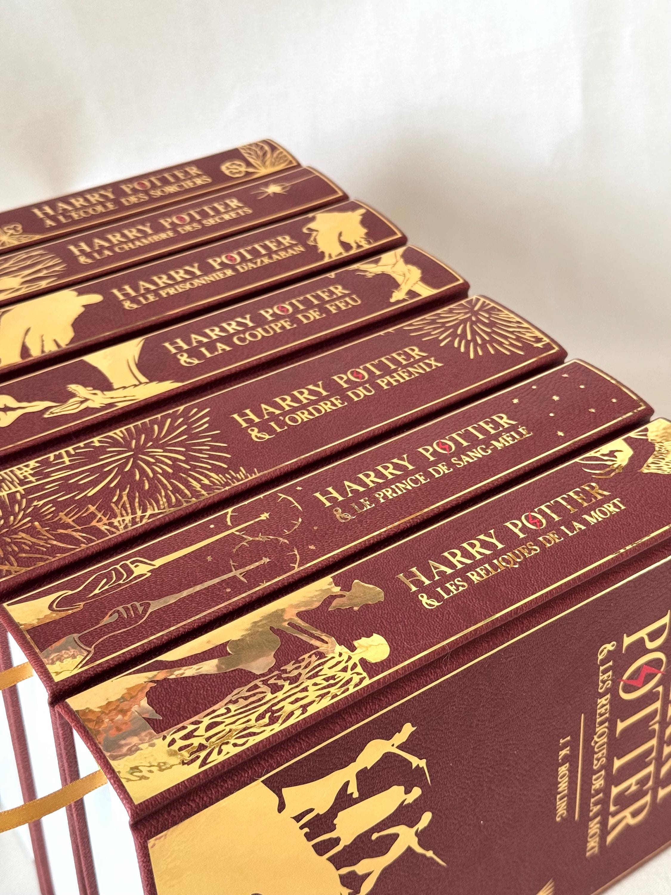 Harry Potter French Book Set (customisable Covers) - Etsy