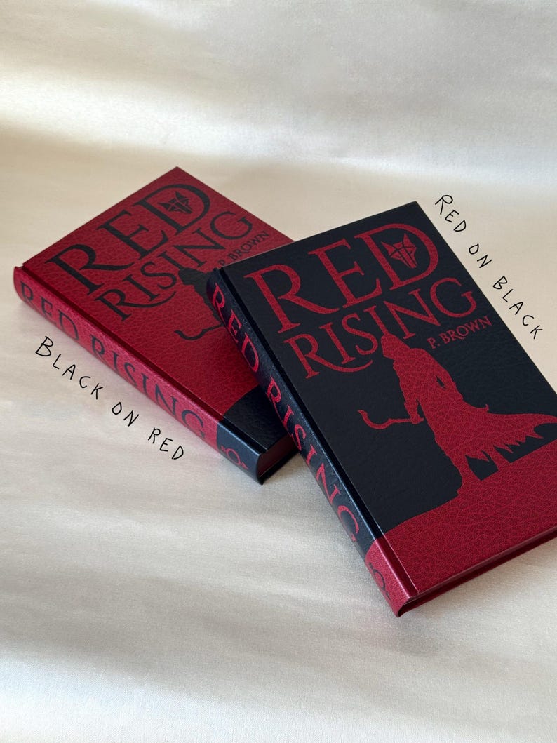 Red Rising Rebind Handmade Special Edition, Book with Conservation Box, Pierce Brown image 2