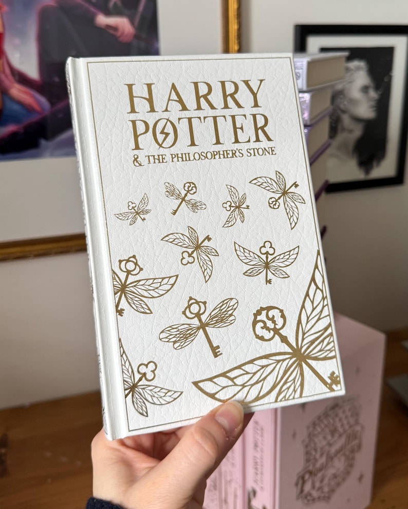 Harry Potter English Book Set (rebind, customizable handmade special edition) image 17