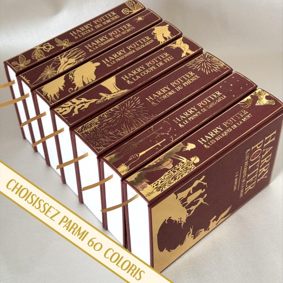 Harry Potter French Book Set (customisable Covers) - Etsy