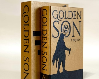 Golden Son Rebind Handmade Special Edition, Book with Conservation Box, Pierce Brown, Red Rising