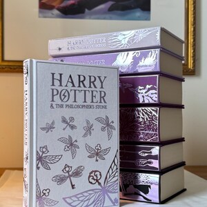 Harry Potter English Book Set (rebind, customizable handmade special edition) image 6