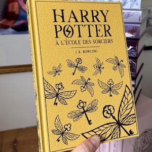 Harry Potter English Book Set (rebind, customizable handmade special edition) image 18