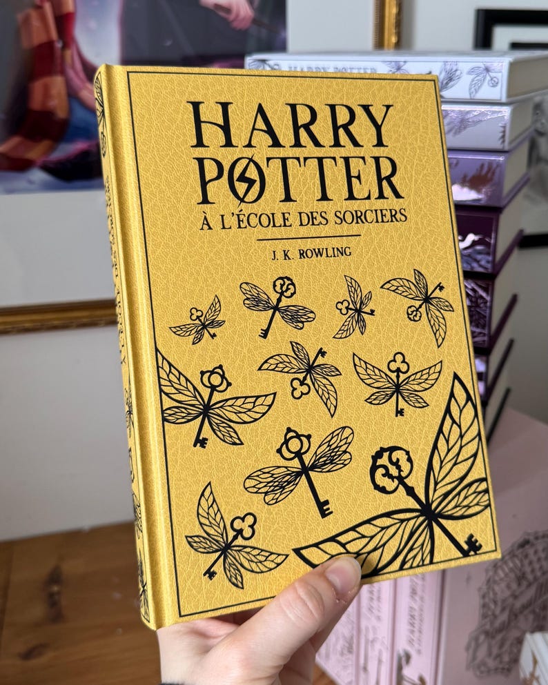 Harry Potter English Book Set (rebind, customizable handmade special edition) image 18