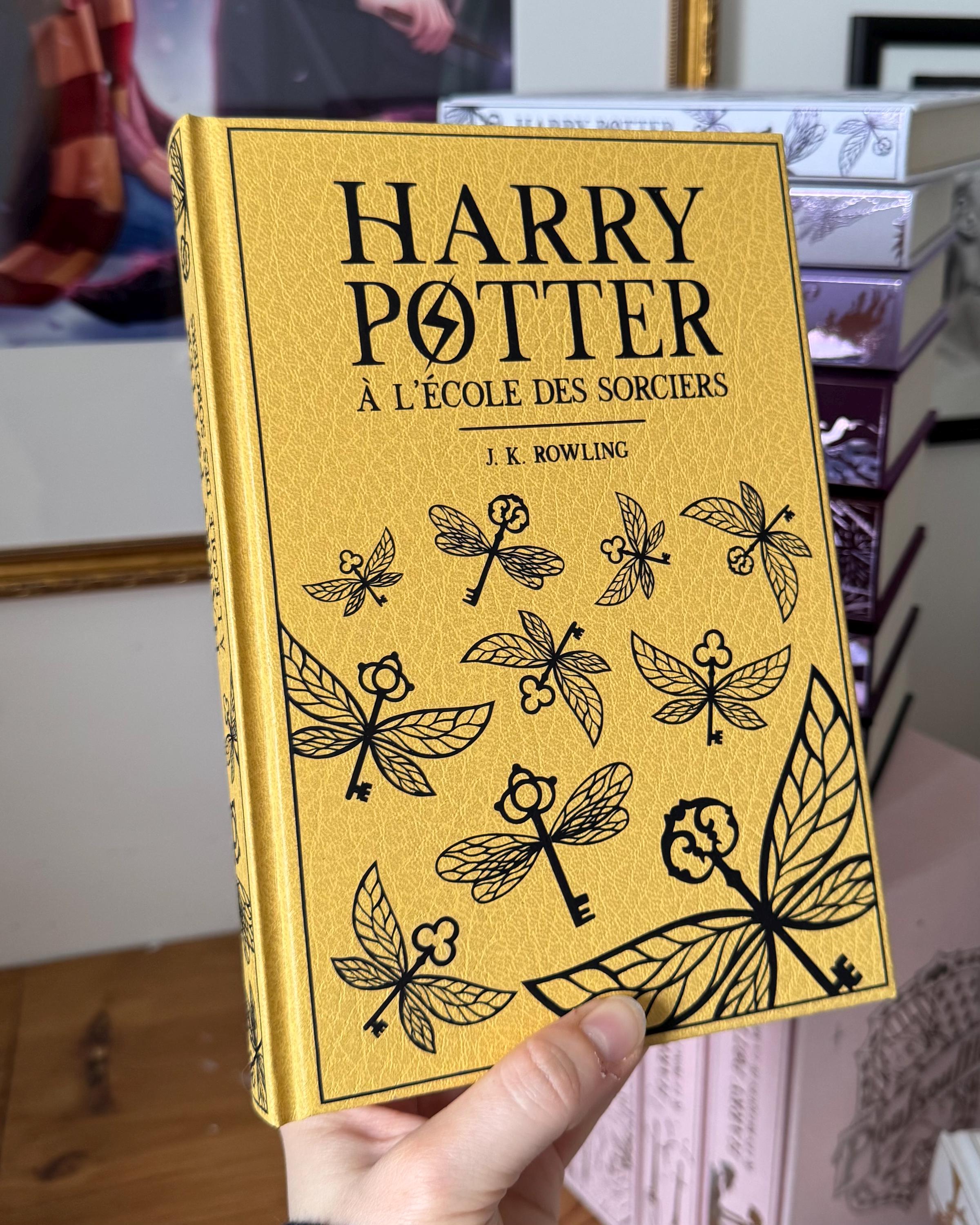 Harry Potter English Book Set (rebind, Customizable Handmade
