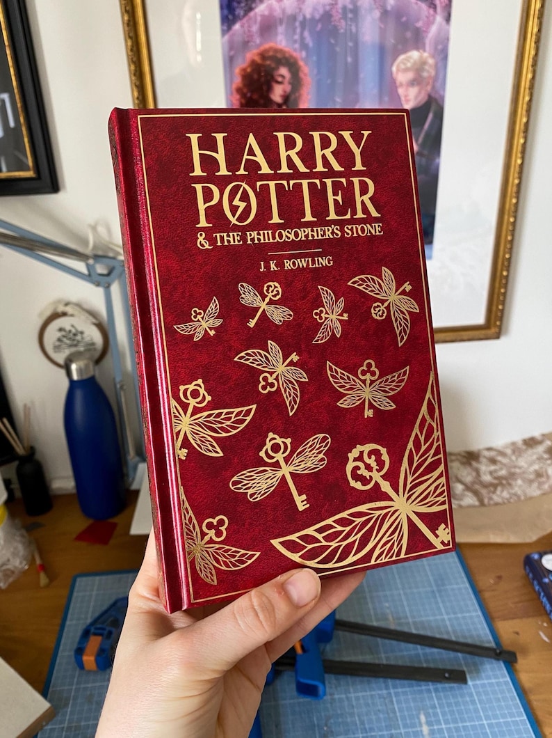 Harry Potter English Book Set (rebind, customizable handmade special edition) image 16