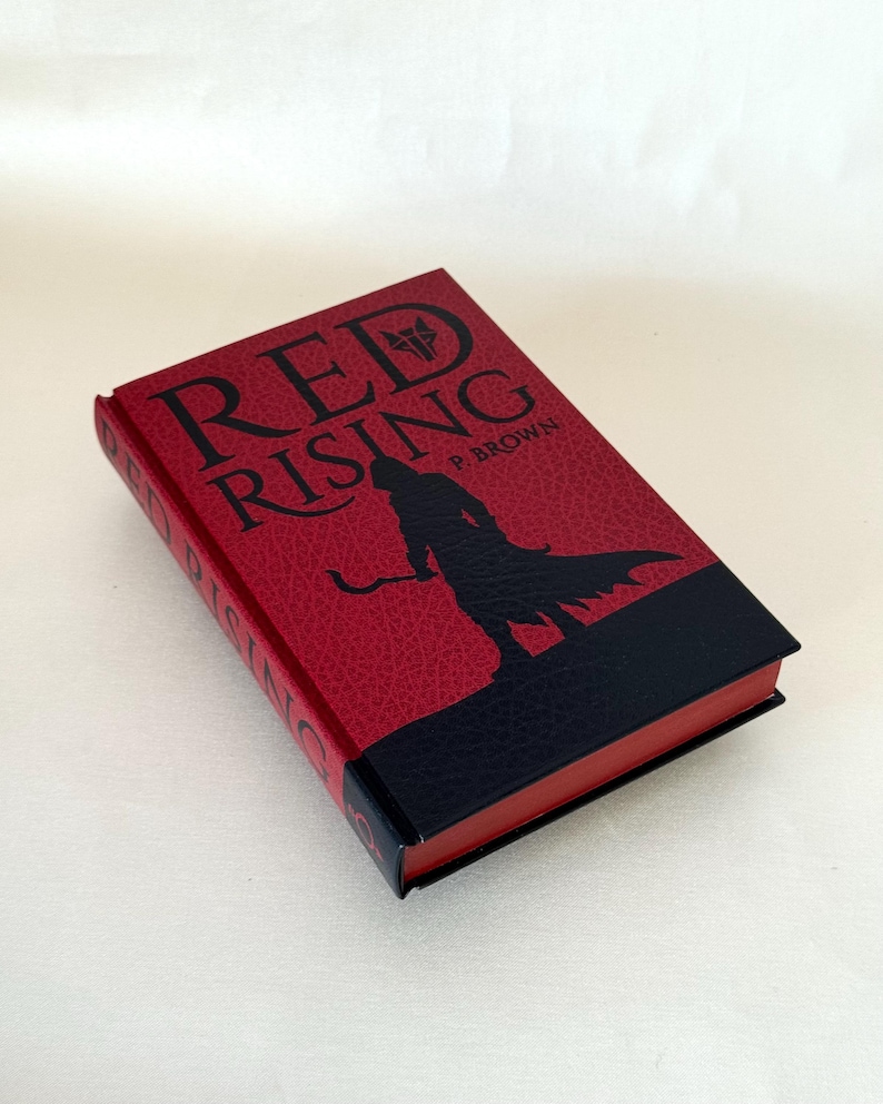 Red Rising Rebind Handmade Special Edition, Book with Conservation Box, Pierce Brown Book only