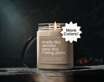 Custom New Homeowner Gift, Housewarming Candle, Closing Day Gift, Funny New Home Gift, Closing Day Gift for House, House Warming Gift Client