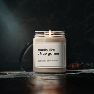 Video Gamer Candle, Birthday Gift for Him, Gift for Teenage Boy, Video Game Lover Gift, Gamer Gift for Boyfriend, Christmas Gift Video Games