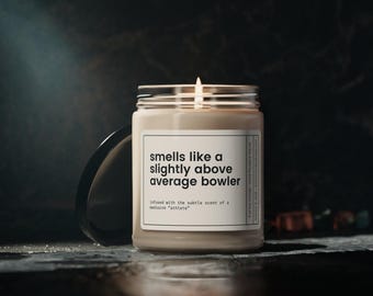 Bowling Candle, Gift for Bowler, Funny Bowler Gift, Christmas Gift for Bowler, Bowling Birthday Gift, Bowler Candle, Bowling Team Gift