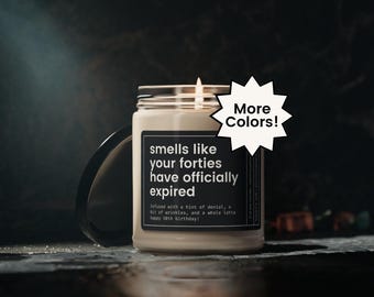 50th Birthday Candle, 50th Birthday Gift, Turning 50 Birthday Gift, Funny Birthday Gift, Thirties Expired Candle, Birthday Girl, Best Friend