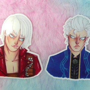 Devil May Cry 3 - Stickers vinyles Dante et Vergil